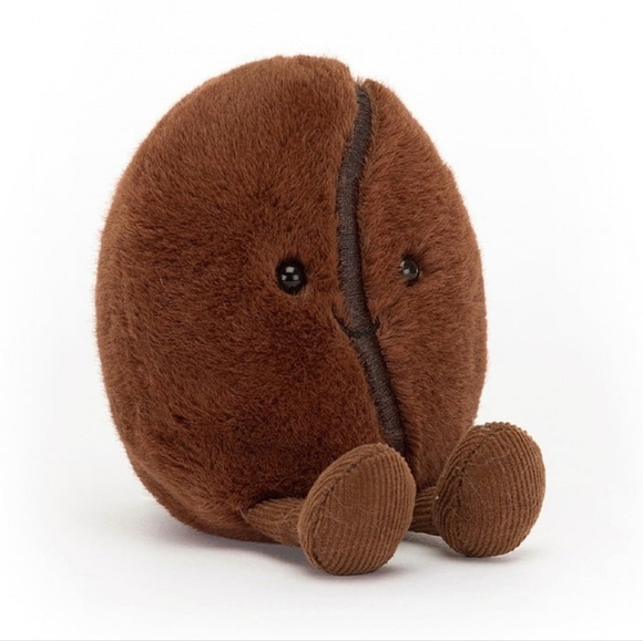 Jellycat Other - Jellycat Amuseable Coffee Bean 5x3" Soft & Plush NWT